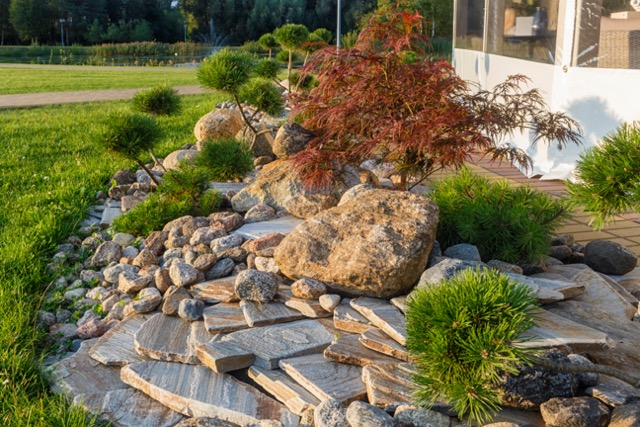 Rock Landscaping Idea