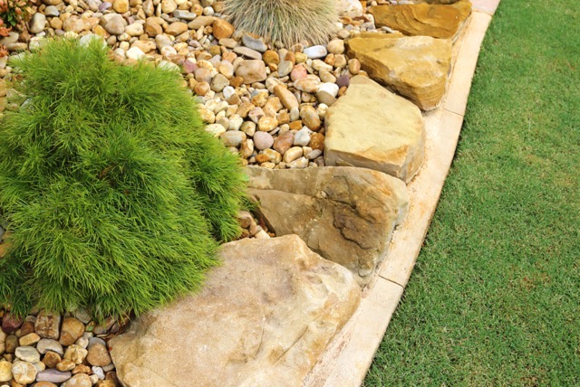 Rock Landscaping Idea